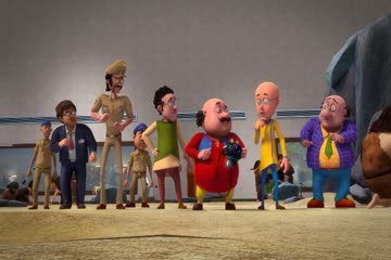 Motu Patlu And The Terror Of Giant Beasts (2022) Hindi thumb